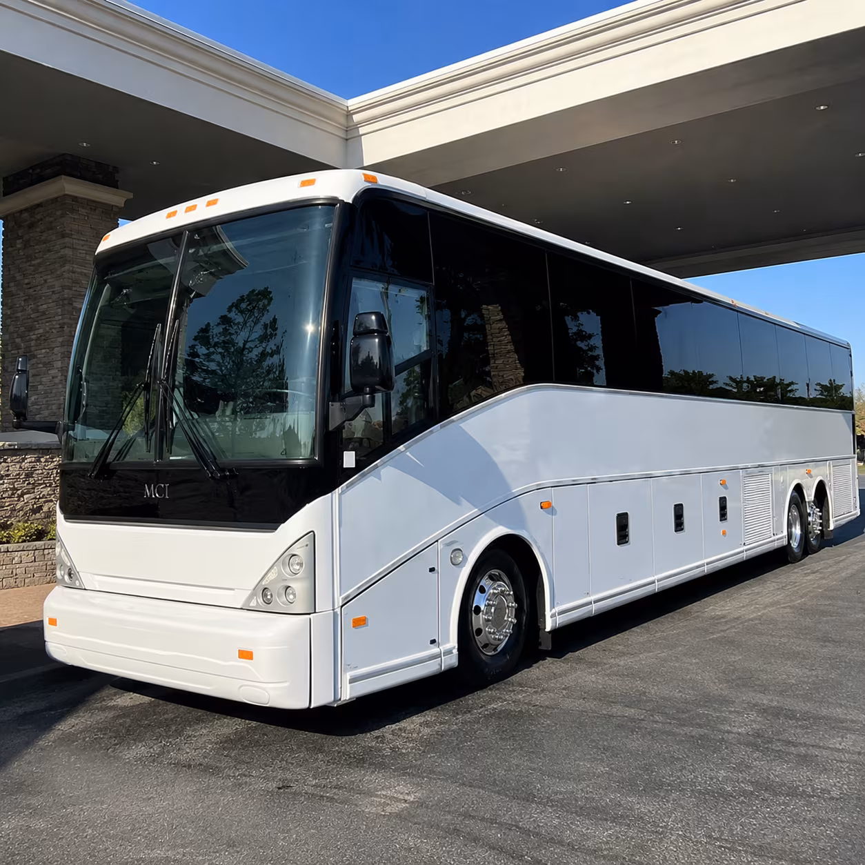 40-56 Passenger Charter Bus Exterior
