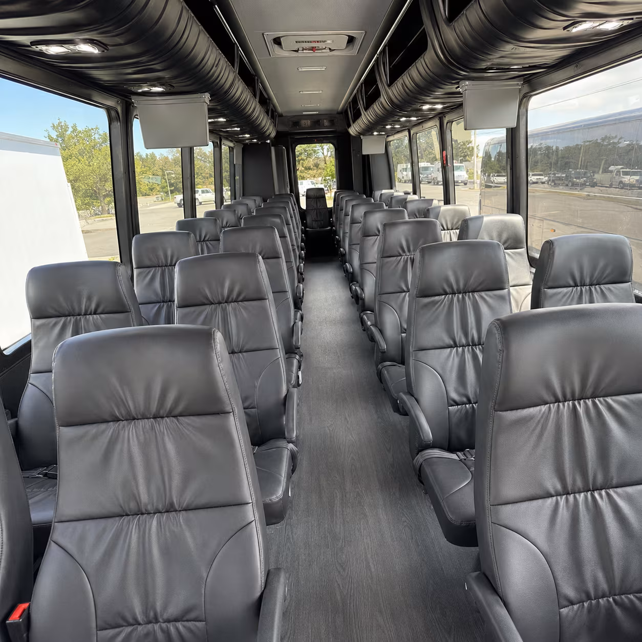 Huntsville Airport Shuttle & Transportation party bus exterior