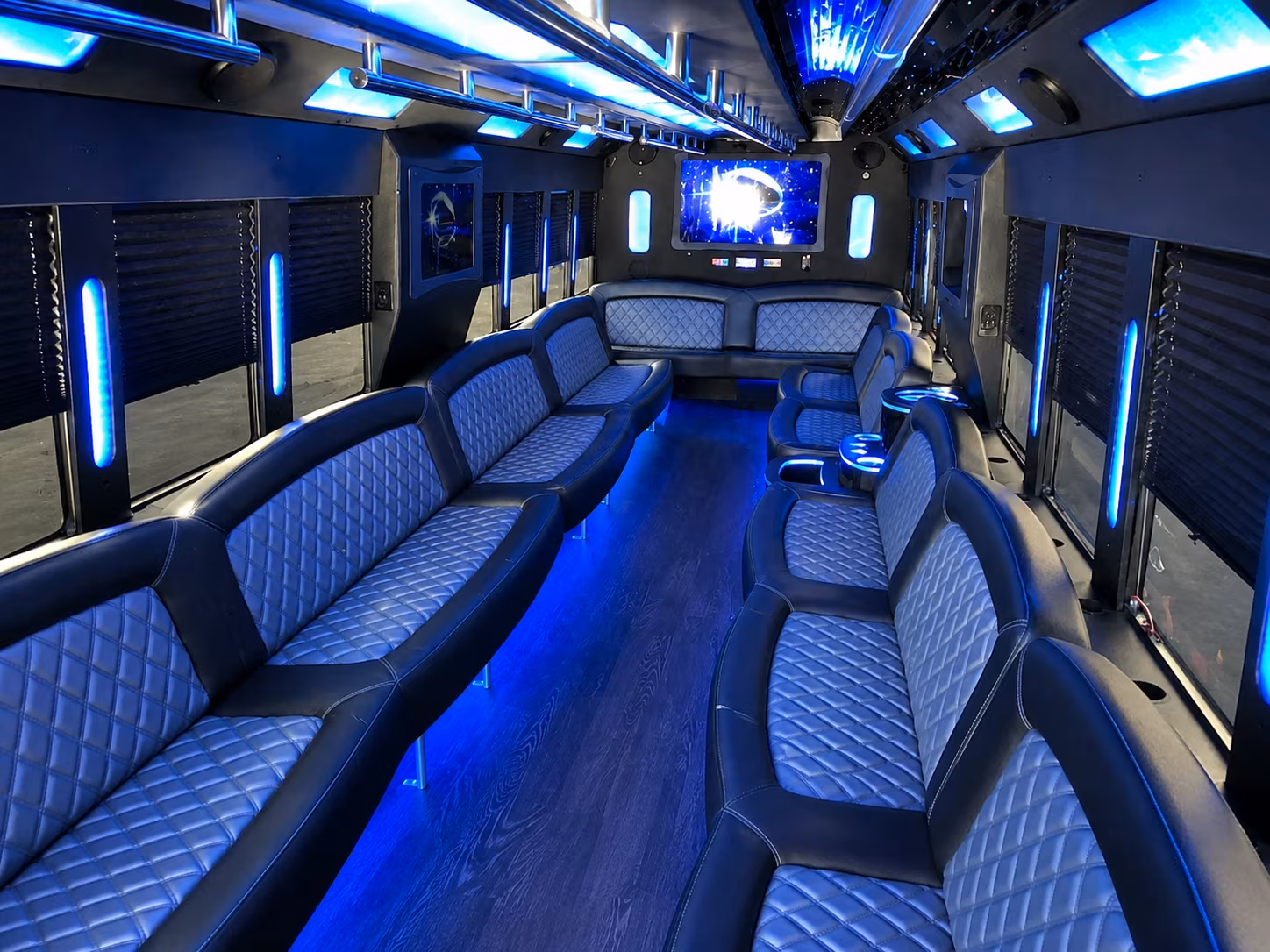 Huntsville Concert & Music Festival Transportation party bus exterior
