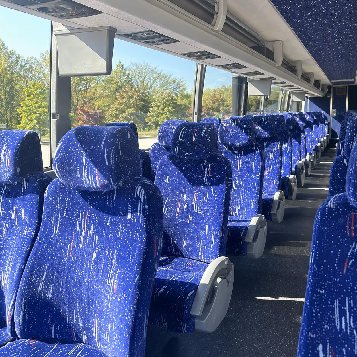 Huntsville Corporate Transportation party bus interior