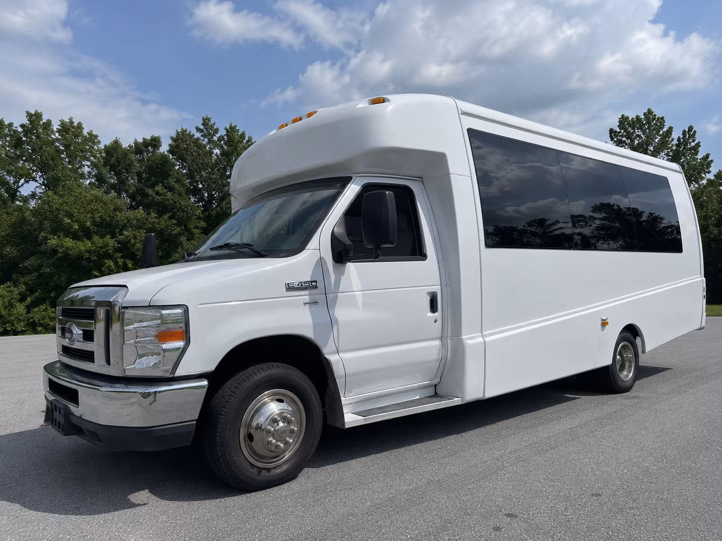 Huntsville Prom & Homecoming Transportation party bus exterior