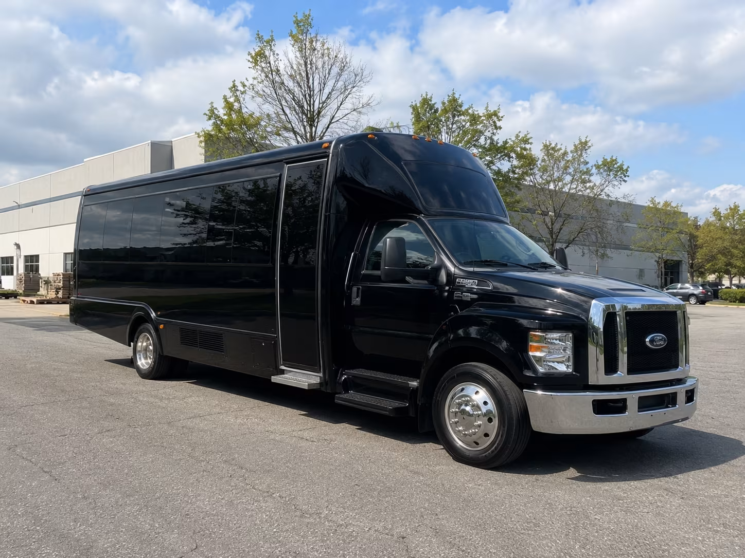 Huntsville Prom & Homecoming Transportation party bus exterior