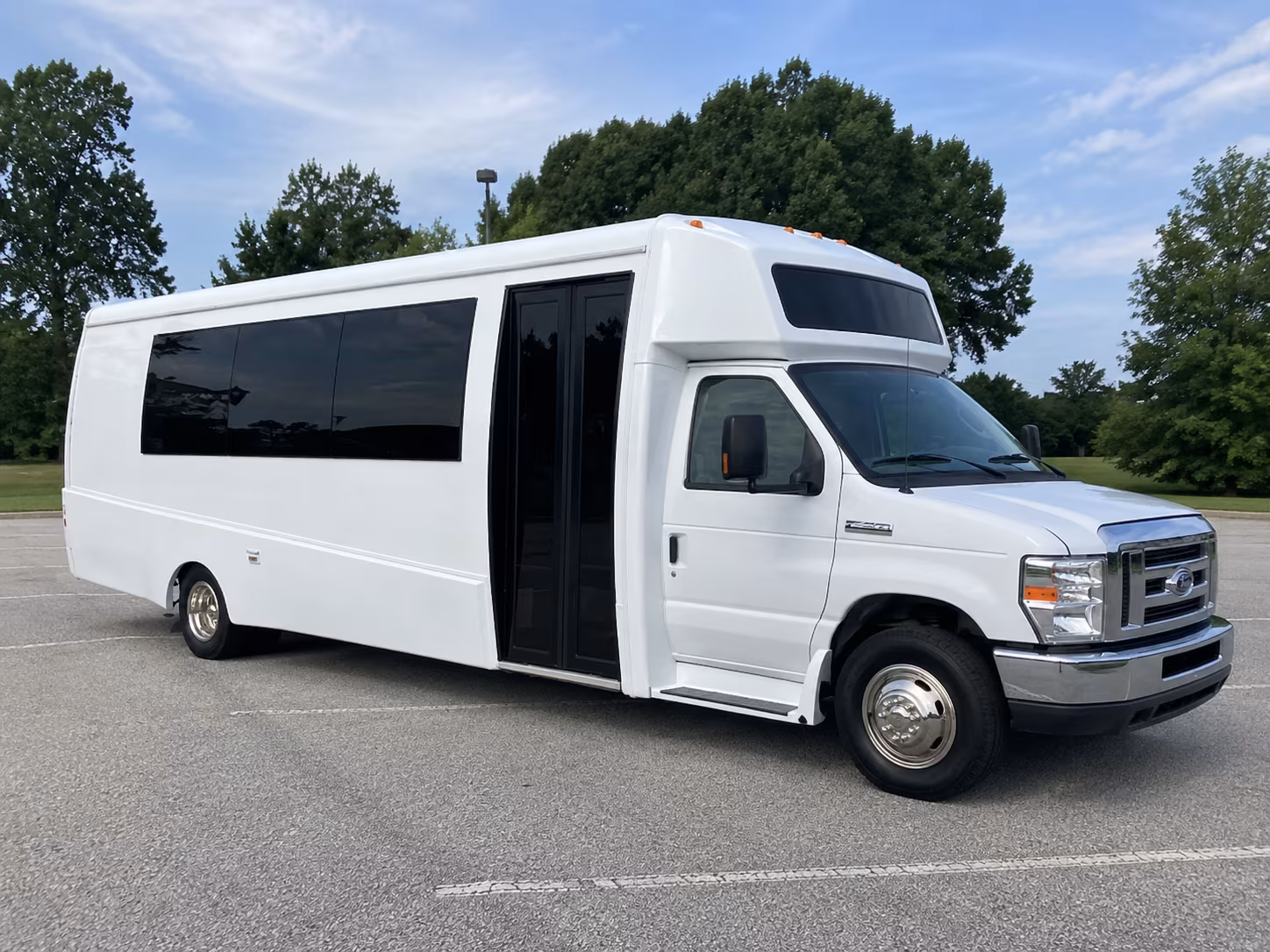 Huntsville Sporting Event Transportation party bus interior